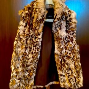 Girls Adrienne Landau fur vest